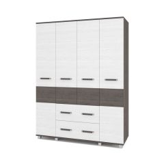 ВИОРА Шкаф 4-х дверный В43 в Еманжелинске - emanzhelinsk.mebel24.online | фото