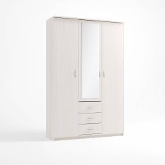 Шкаф комбинированный Дуэт Люкс с зеркалом в Еманжелинске - emanzhelinsk.mebel24.online | фото 6