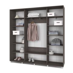 МАРТИН Шкаф-купе Анкор темный (2200*450) М421 в Еманжелинске - emanzhelinsk.mebel24.online | фото 2