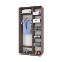 РОЛАНД Шкаф-купе Шимо темный (450*1100) Р411 в Еманжелинске - emanzhelinsk.mebel24.online | фото 2