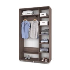 РОЛАНД Шкаф-купе Шимо темный (450*1300) Р431 в Еманжелинске - emanzhelinsk.mebel24.online | фото 2