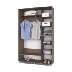 РОЛАНД Шкаф-купе Шимо темный (450*1400) Р441 в Еманжелинске - emanzhelinsk.mebel24.online | фото 3