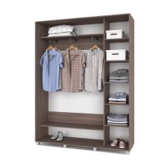 РОЛАНД Шкаф-купе Шимо темный (450*1700) Р471 в Еманжелинске - emanzhelinsk.mebel24.online | фото 3
