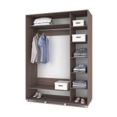 РОЛАНД Шкаф-купе Шимо темный (600*1700) Р671 в Еманжелинске - emanzhelinsk.mebel24.online | фото 2
