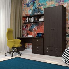 Шкаф Нина (М6) Венге в Еманжелинске - emanzhelinsk.mebel24.online | фото