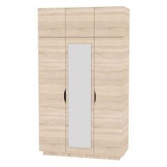 Шкаф с зеркалом "Аврора (H21_M)" в Еманжелинске - emanzhelinsk.mebel24.online | фото 5