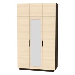 Шкаф с зеркалом "Аврора (H21_M)" в Еманжелинске - emanzhelinsk.mebel24.online | фото 8