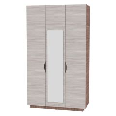 Шкаф с зеркалом "Аврора (H21_M)" в Еманжелинске - emanzhelinsk.mebel24.online | фото 11