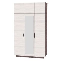 Шкаф с зеркалом "Аврора (H21_M)" в Еманжелинске - emanzhelinsk.mebel24.online | фото 14