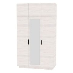 Шкаф с зеркалом "Аврора (H21_M)" в Еманжелинске - emanzhelinsk.mebel24.online | фото 15