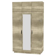Шкаф с зеркалом "Аврора (H21_M)" в Еманжелинске - emanzhelinsk.mebel24.online | фото 17