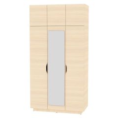 Шкаф с зеркалом "Аврора (H23_M)" в Еманжелинске - emanzhelinsk.mebel24.online | фото 9