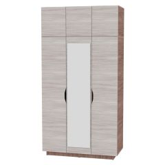 Шкаф с зеркалом "Аврора (H23_M)" в Еманжелинске - emanzhelinsk.mebel24.online | фото 11