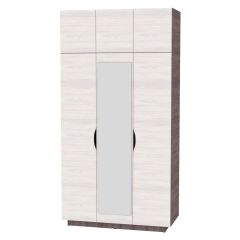 Шкаф с зеркалом "Аврора (H23_M)" в Еманжелинске - emanzhelinsk.mebel24.online | фото 14