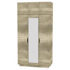 Шкаф с зеркалом "Аврора (H23_M)" в Еманжелинске - emanzhelinsk.mebel24.online | фото 17