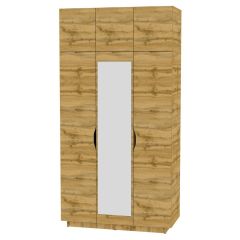 Шкаф с зеркалом "Аврора (H23_M)" в Еманжелинске - emanzhelinsk.mebel24.online | фото 18