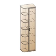 Спальня Карина композиция 3 (Снежный Ясень) в Еманжелинске - emanzhelinsk.mebel24.online | фото 2