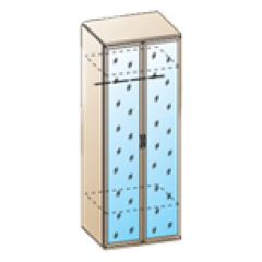 Спальня Карина композиция 3 (Снежный Ясень) в Еманжелинске - emanzhelinsk.mebel24.online | фото 4