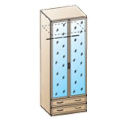 Спальня Карина композиция 4 (Акация Молдау) в Еманжелинске - emanzhelinsk.mebel24.online | фото 6