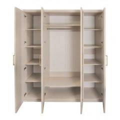 Спальня Мокко 4-х ств 1600 (бежевый) в Еманжелинске - emanzhelinsk.mebel24.online | фото 3
