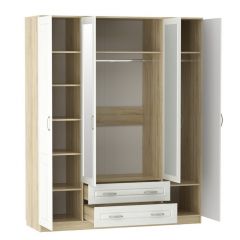 НМ 011.84 Х Шкаф комбинированный "Оливия" в Еманжелинске - emanzhelinsk.mebel24.online | фото 2