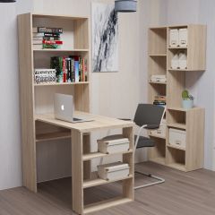 Стеллаж Элемент-1 (дуб сонома) в Еманжелинске - emanzhelinsk.mebel24.online | фото 6