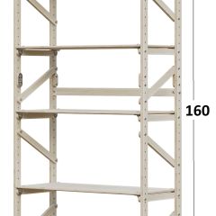 Стеллаж Конструктор Арт.С1600-1 в Еманжелинске - emanzhelinsk.mebel24.online | фото 2