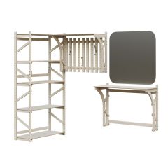 Стеллаж Конструктор Арт.С1600-1 в Еманжелинске - emanzhelinsk.mebel24.online | фото 5