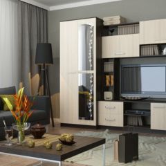 Стенка Марта 11 (Венге/Беленый дуб) в Еманжелинске - emanzhelinsk.mebel24.online | фото 2