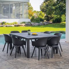 Стол раскладной Джули (Julie Double table 2 configurations) Графит в Еманжелинске - emanzhelinsk.mebel24.online | фото 7