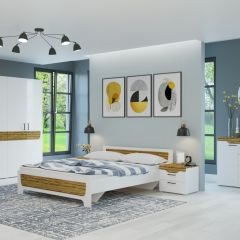 Тумба Милана (Белый/Сосна Гранд) в Еманжелинске - emanzhelinsk.mebel24.online | фото 3