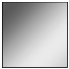 Зеркало Corsica 500х500 black без подсветки Sansa (SB1063Z) в Еманжелинске - emanzhelinsk.mebel24.online | фото