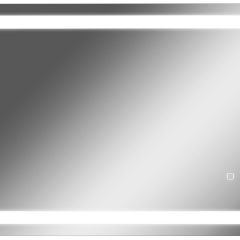 Зеркало Прага 800х550 с подсветкой Домино (GL7021Z) в Еманжелинске - emanzhelinsk.mebel24.online | фото 1