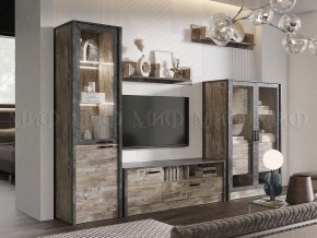 Амели Полка (Дуб Юкон-Бетон темный) в Еманжелинске - emanzhelinsk.mebel24.online | фото 2