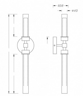 Бра Maytoni Stelo MOD116WL-L7B3K в Еманжелинске - emanzhelinsk.mebel24.online | фото 3
