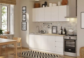 ЧЕЛСИ Кухонный гарнитур 2,0 м (Белый) в Еманжелинске - emanzhelinsk.mebel24.online | фото