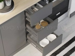 ЧЕЛСИ Кухонный гарнитур 2,0 м (Графит) в Еманжелинске - emanzhelinsk.mebel24.online | фото 2