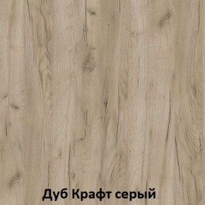 ДАРЬЯ Шкаф (Крафт серый/Крафт белый) гостиная в Еманжелинске - emanzhelinsk.mebel24.online | фото 2
