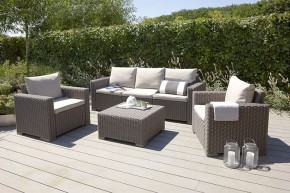 Диван Калифорния 3-х местный (California 3 Sofa), коричневый в Еманжелинске - emanzhelinsk.mebel24.online | фото 3
