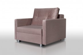 Диван Реал 80 с подлокотниками (микровелюр коричневый) в Еманжелинске - emanzhelinsk.mebel24.online | фото