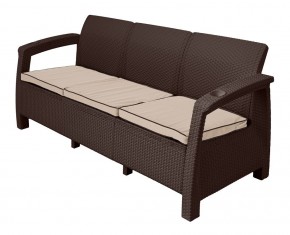 Диван Yalta Sofa 3 Set (Ялта) шоколадный в Еманжелинске - emanzhelinsk.mebel24.online | фото