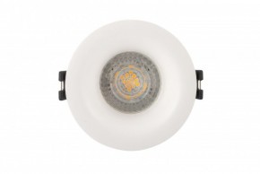 DK3024-WH Встраиваемый светильник, IP 20, 10 Вт, GU5.3, LED, белый, пластик в Еманжелинске - emanzhelinsk.mebel24.online | фото 1