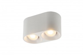 DK3036-WH Светильник накладной IP 20, 10 Вт, GU5.3, LED, белый, пластик в Еманжелинске - emanzhelinsk.mebel24.online | фото 1