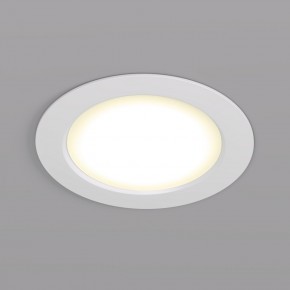 DK3048-WH Встраиваемый светильник, IP 20, 7Вт, LED, белый, пластик в Еманжелинске - emanzhelinsk.mebel24.online | фото 1