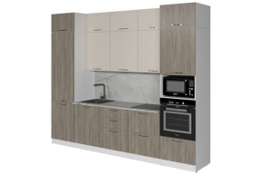 ФЬЮДЖИ Кухонный гарнитур Экстра (3000 мм) в Еманжелинске - emanzhelinsk.mebel24.online | фото 4