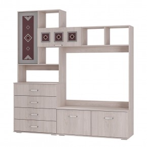 Гостиная Белла (модульная) ясень белый в Еманжелинске - emanzhelinsk.mebel24.online | фото 2