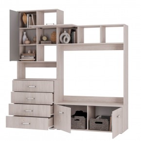 Гостиная Белла (модульная) ясень белый в Еманжелинске - emanzhelinsk.mebel24.online | фото 3