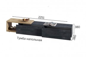 ХЛОЯ Гостиная (Дуб Вотан/Обсидиан) модульная в Еманжелинске - emanzhelinsk.mebel24.online | фото 9