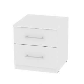 Комод K-48x45x45-1 Калисто (тумба прикроватная) Белый в Еманжелинске - emanzhelinsk.mebel24.online | фото