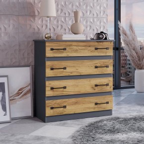 Комод Лофт (графит/крафт) в Еманжелинске - emanzhelinsk.mebel24.online | фото 3